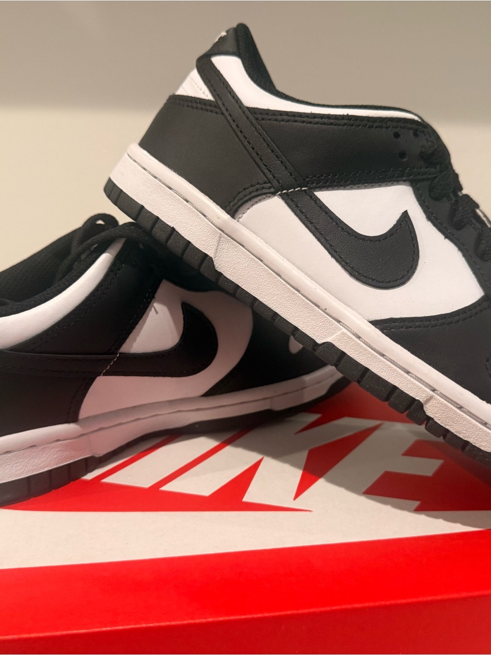 Nike Dunk Low (GS) Panda (Black/White) Low-Top Sneakers US 5Y